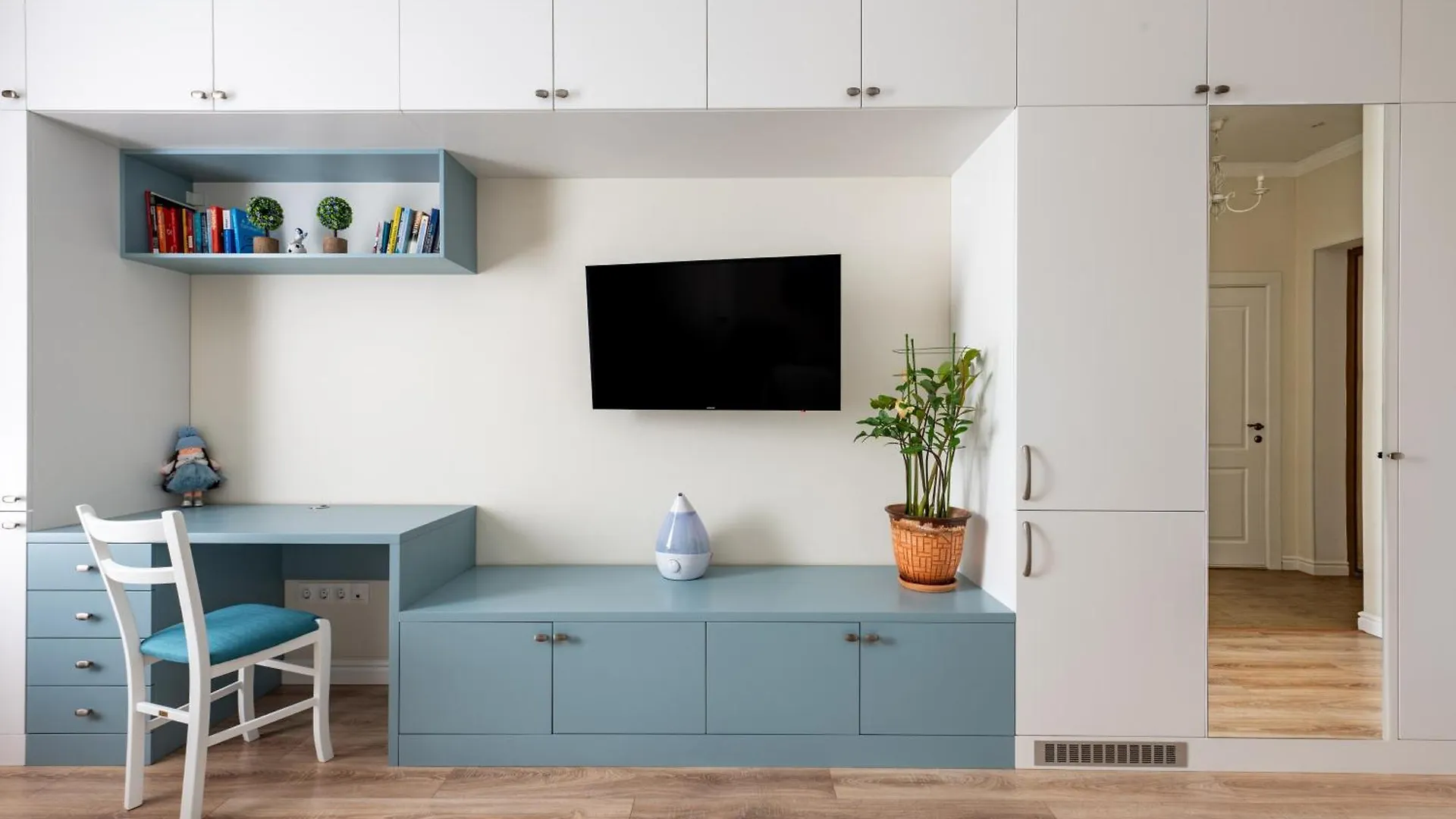 אסטנה Blue Apartment In Premiere