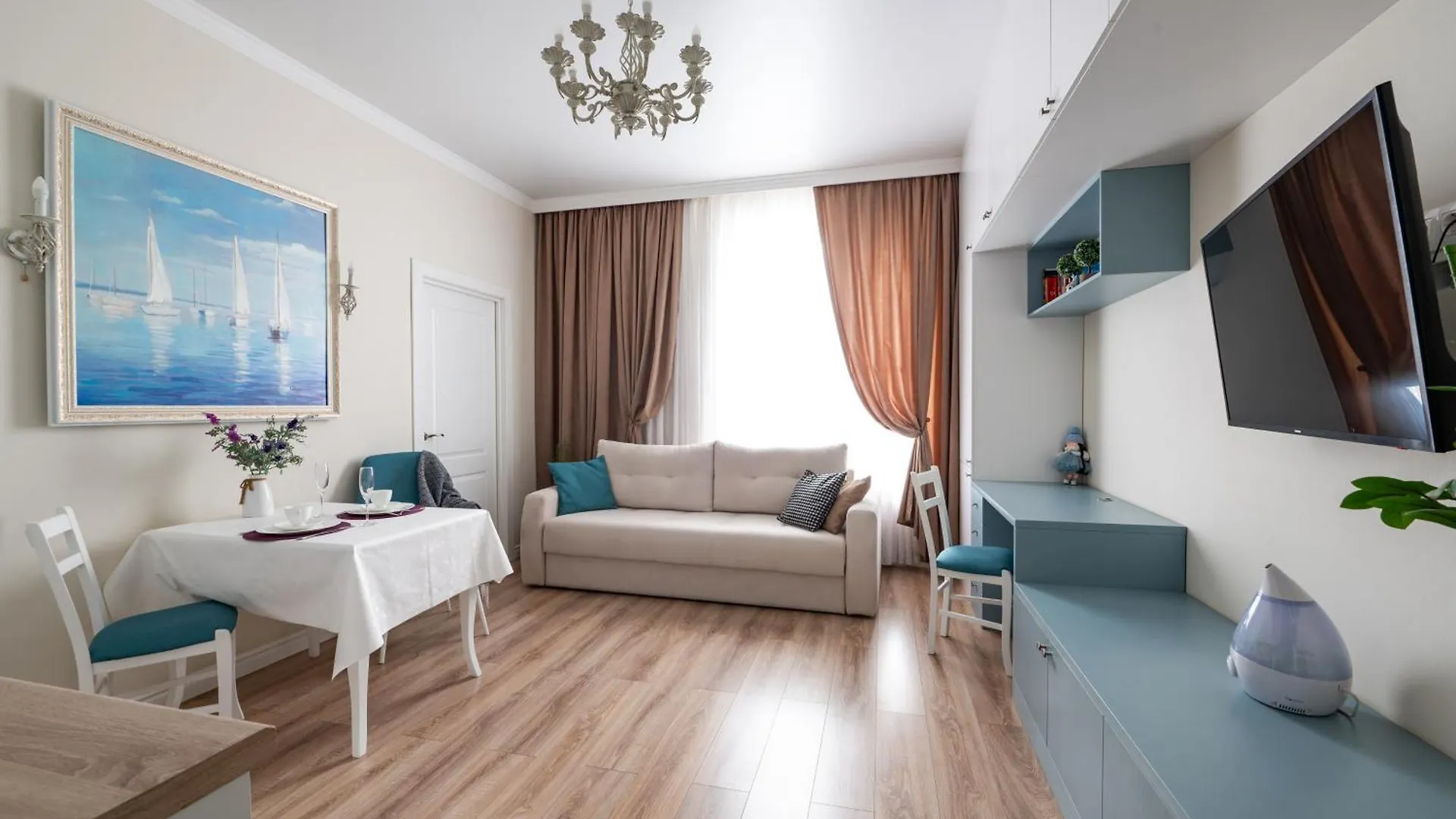 אסטנה Blue Apartment In Premiere קזחסטן